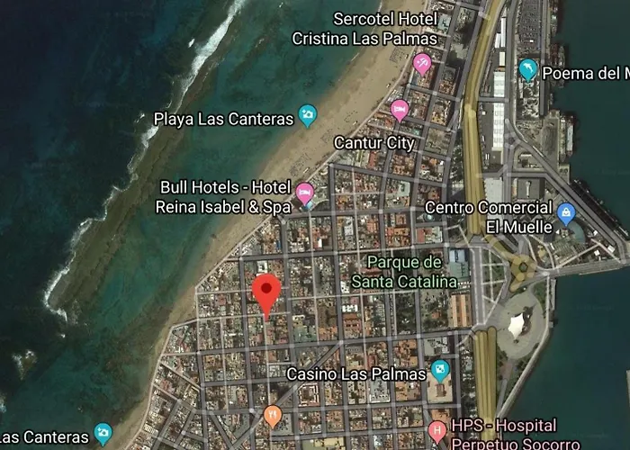 Lägenhet El Hogar Del Viajero Las Palmas de Gran Canaria